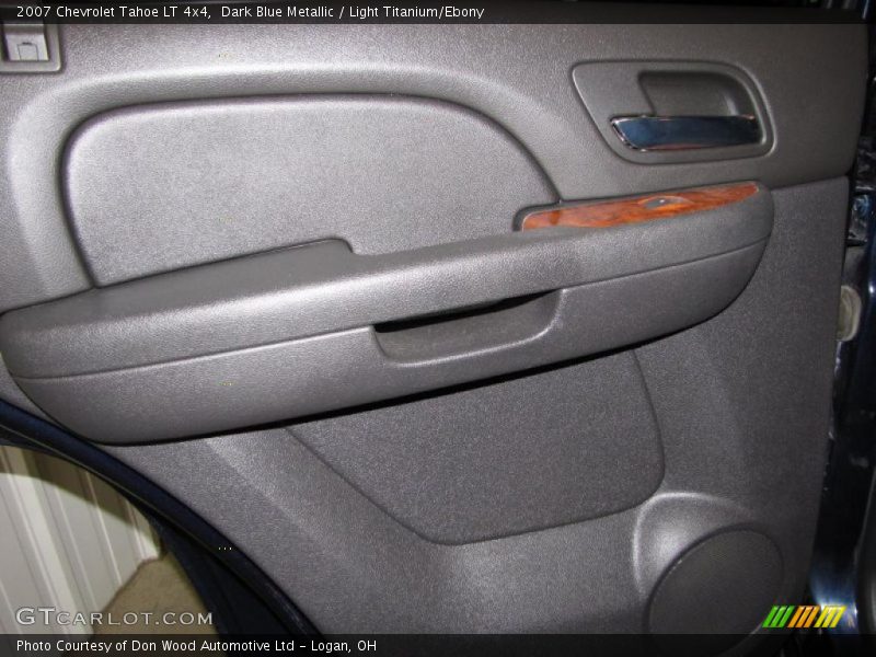 Dark Blue Metallic / Light Titanium/Ebony 2007 Chevrolet Tahoe LT 4x4