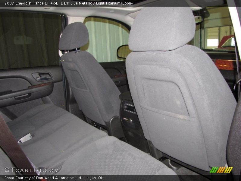 Dark Blue Metallic / Light Titanium/Ebony 2007 Chevrolet Tahoe LT 4x4