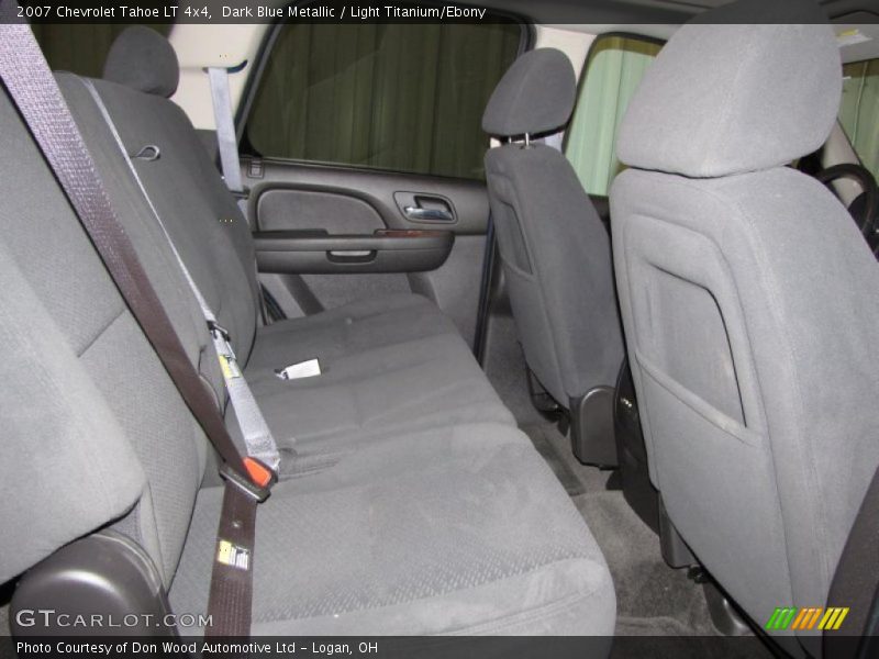 Dark Blue Metallic / Light Titanium/Ebony 2007 Chevrolet Tahoe LT 4x4