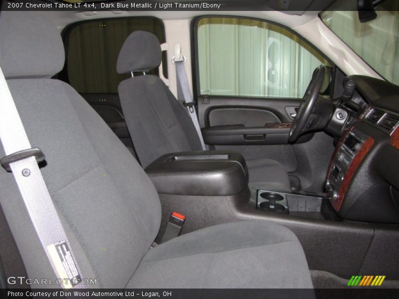 Dark Blue Metallic / Light Titanium/Ebony 2007 Chevrolet Tahoe LT 4x4