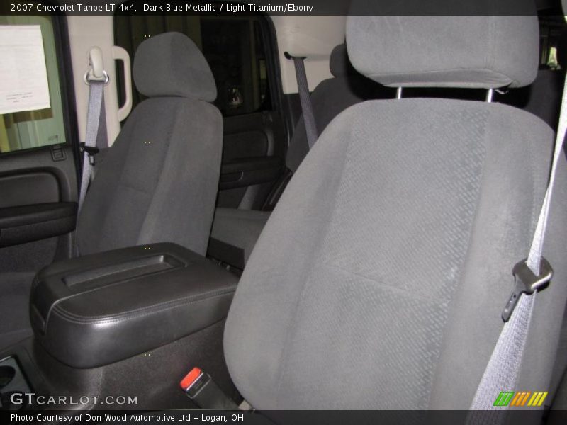 Dark Blue Metallic / Light Titanium/Ebony 2007 Chevrolet Tahoe LT 4x4