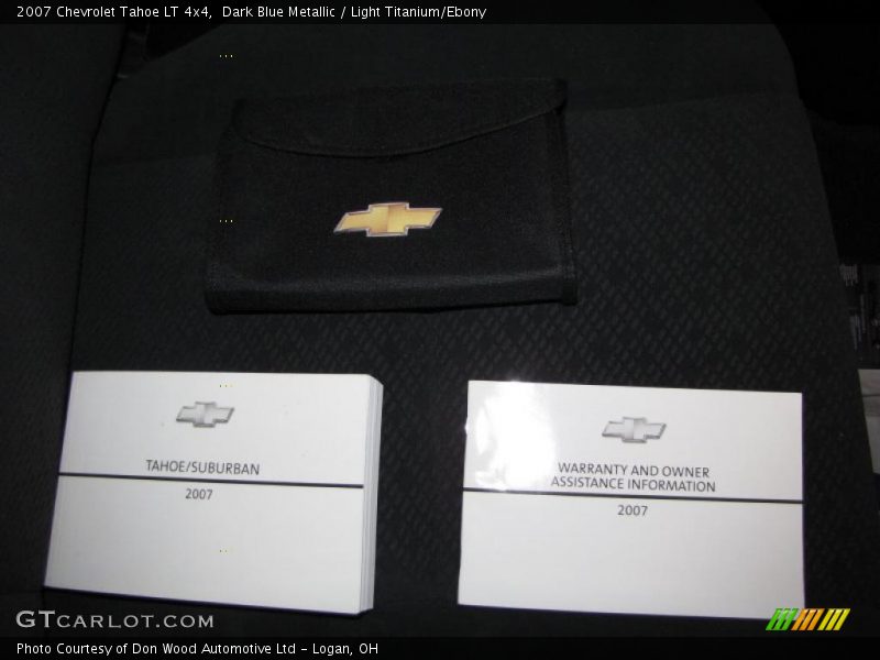 Dark Blue Metallic / Light Titanium/Ebony 2007 Chevrolet Tahoe LT 4x4
