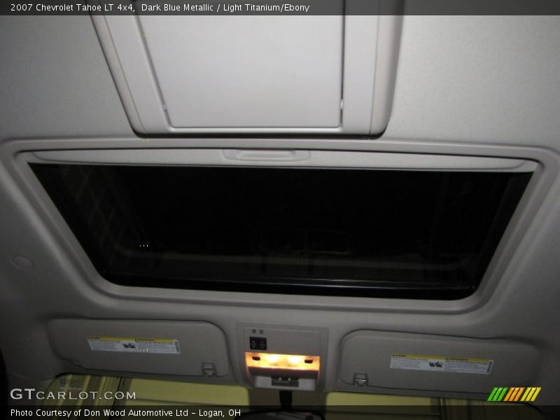 Dark Blue Metallic / Light Titanium/Ebony 2007 Chevrolet Tahoe LT 4x4