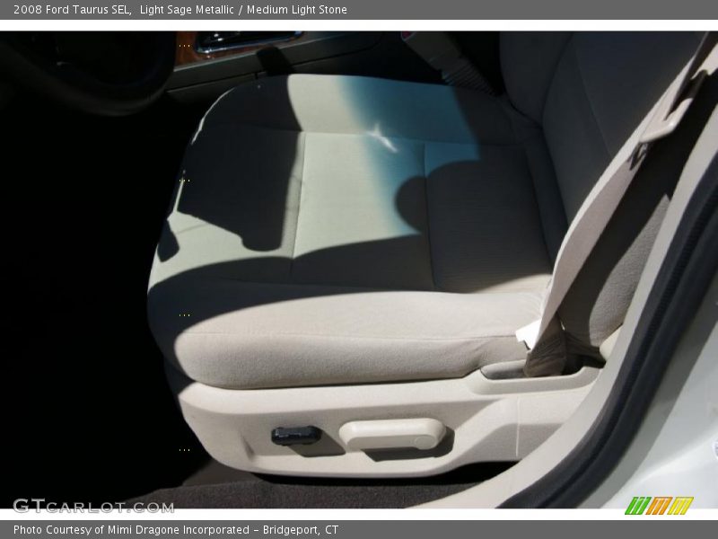 Light Sage Metallic / Medium Light Stone 2008 Ford Taurus SEL