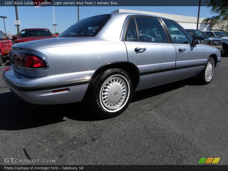 Light Adriatic Blue Pearl / Adriatic Blue 1997 Buick LeSabre Custom