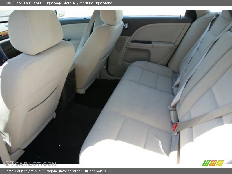 Light Sage Metallic / Medium Light Stone 2008 Ford Taurus SEL