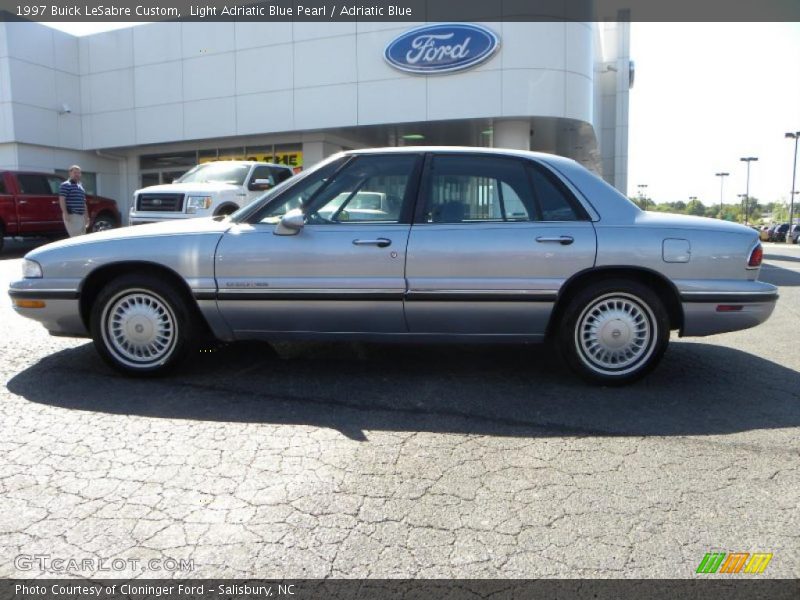 Light Adriatic Blue Pearl / Adriatic Blue 1997 Buick LeSabre Custom