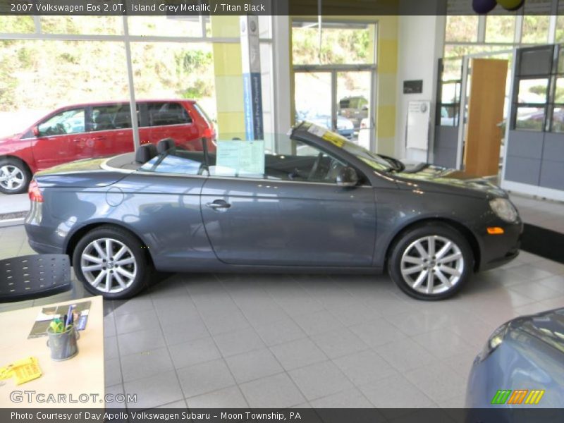 Island Grey Metallic / Titan Black 2007 Volkswagen Eos 2.0T