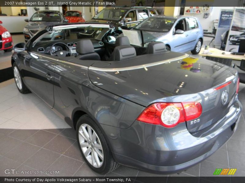Island Grey Metallic / Titan Black 2007 Volkswagen Eos 2.0T