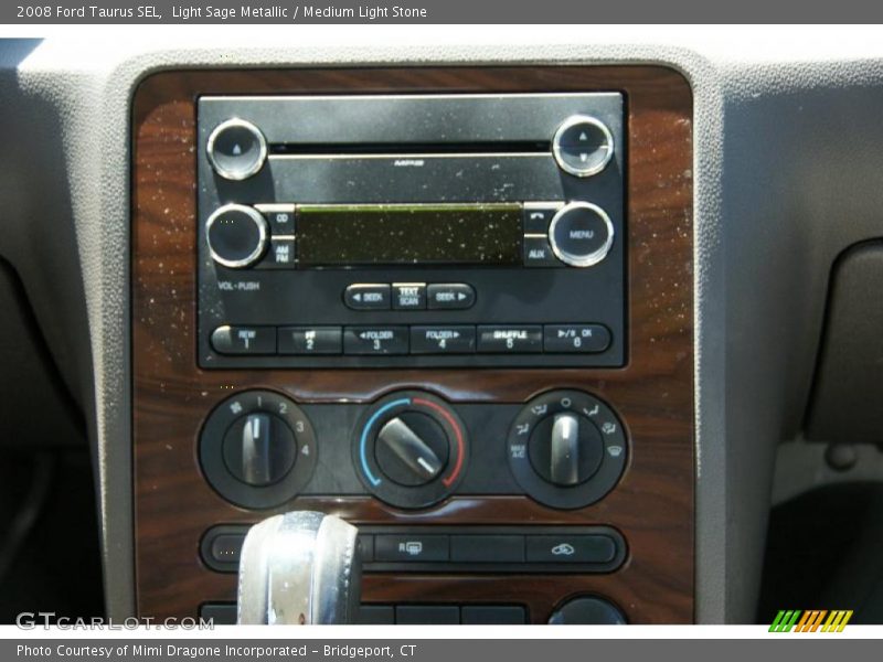 Light Sage Metallic / Medium Light Stone 2008 Ford Taurus SEL