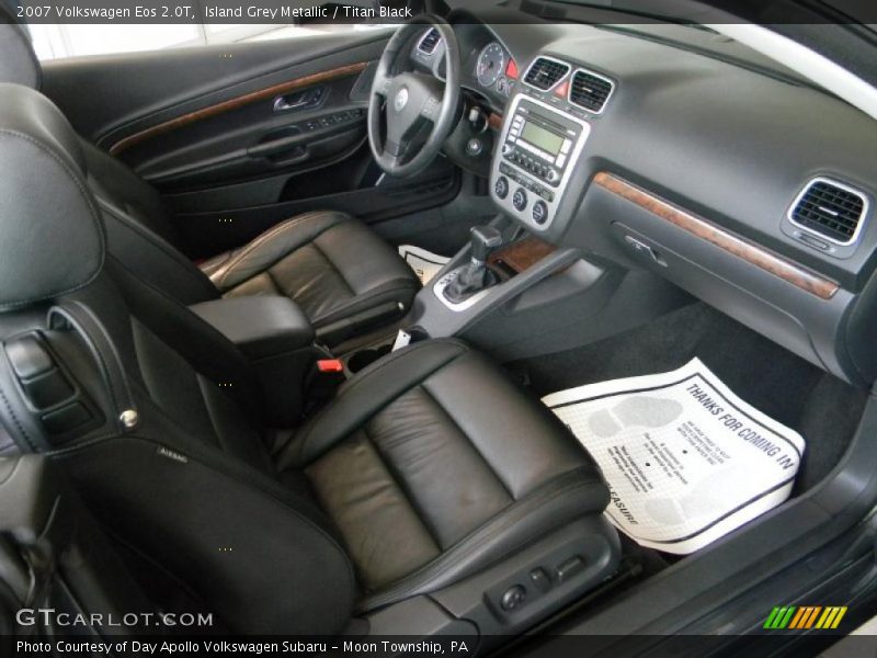 Island Grey Metallic / Titan Black 2007 Volkswagen Eos 2.0T