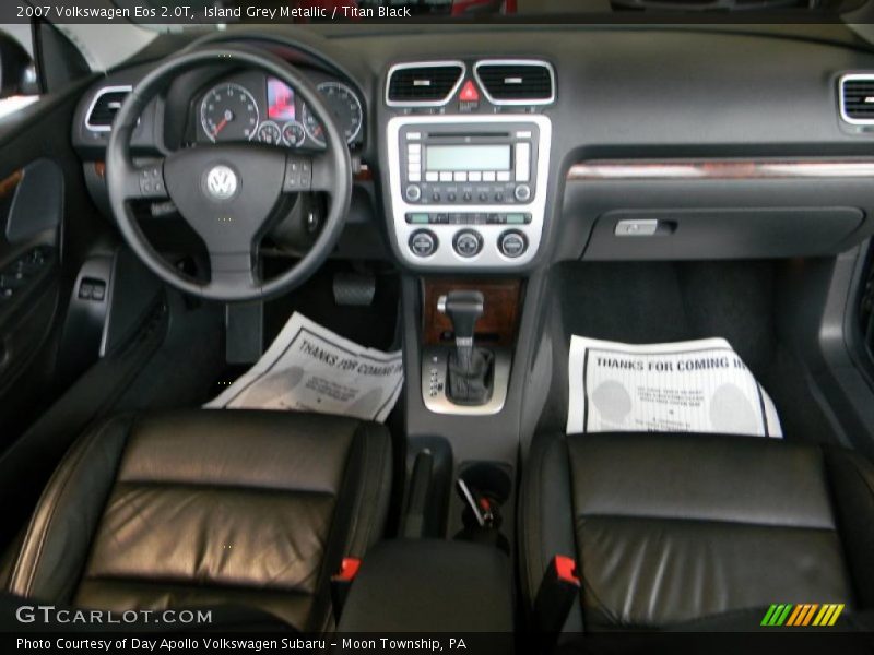 Island Grey Metallic / Titan Black 2007 Volkswagen Eos 2.0T