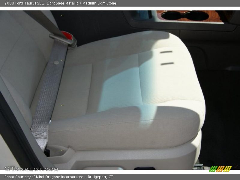 Light Sage Metallic / Medium Light Stone 2008 Ford Taurus SEL