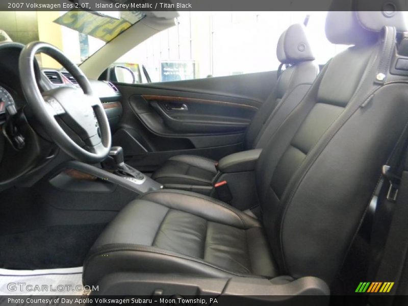 Island Grey Metallic / Titan Black 2007 Volkswagen Eos 2.0T