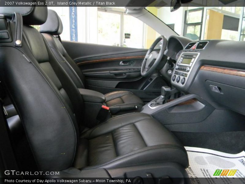 Island Grey Metallic / Titan Black 2007 Volkswagen Eos 2.0T