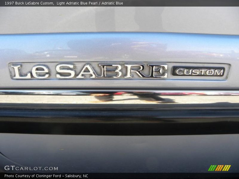 Light Adriatic Blue Pearl / Adriatic Blue 1997 Buick LeSabre Custom