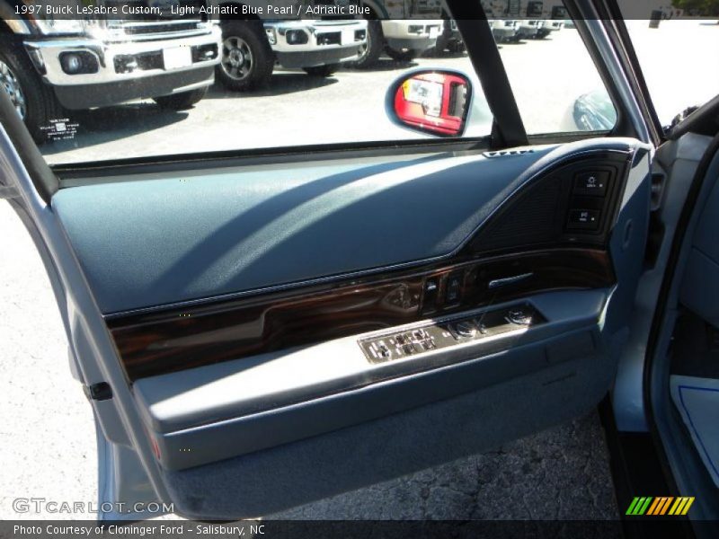 Light Adriatic Blue Pearl / Adriatic Blue 1997 Buick LeSabre Custom