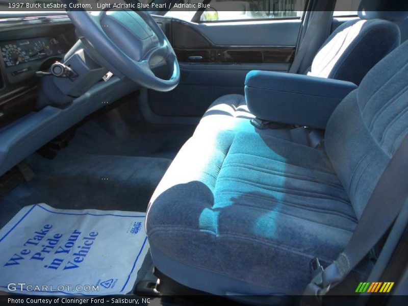 Light Adriatic Blue Pearl / Adriatic Blue 1997 Buick LeSabre Custom