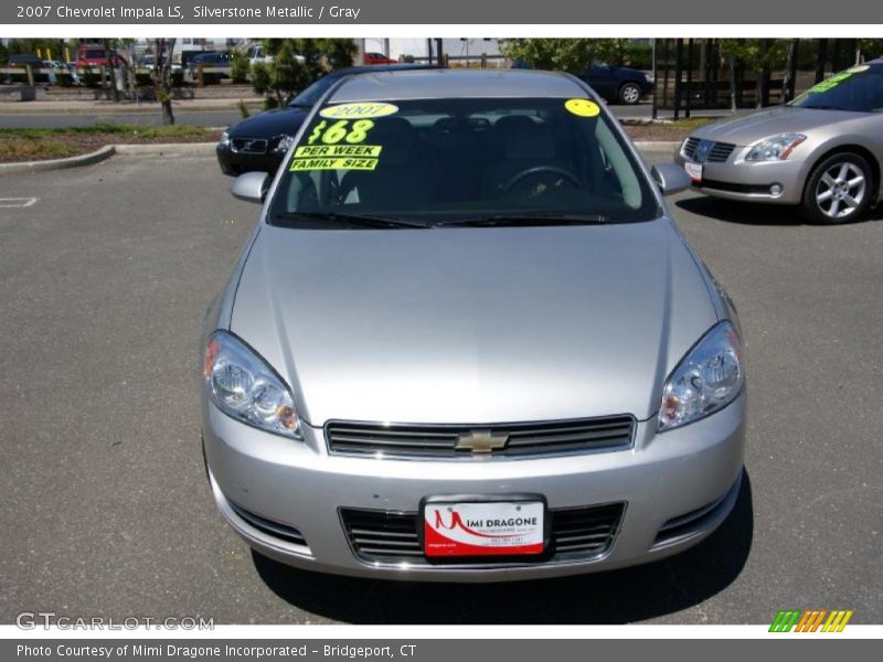 Silverstone Metallic / Gray 2007 Chevrolet Impala LS