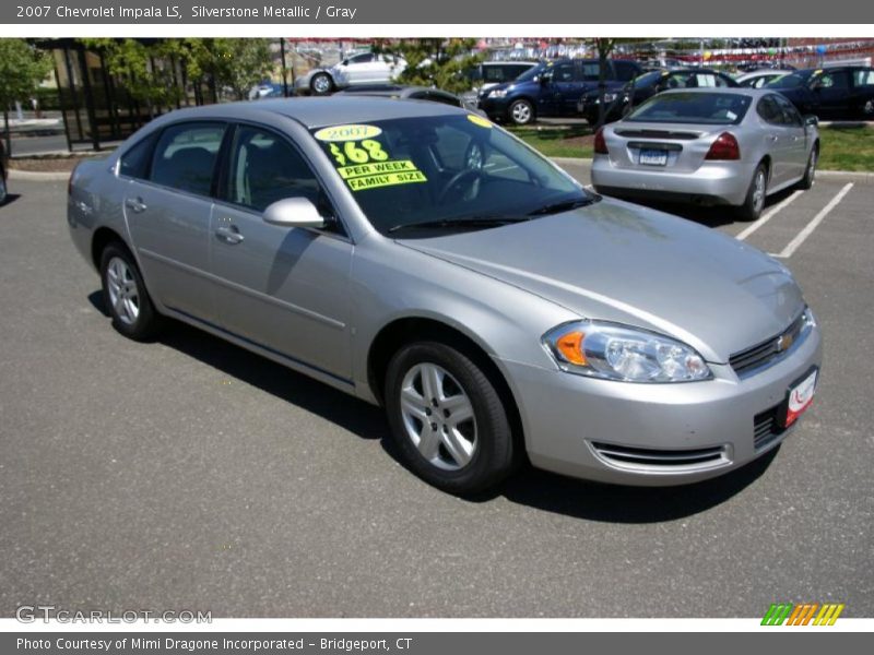 Silverstone Metallic / Gray 2007 Chevrolet Impala LS