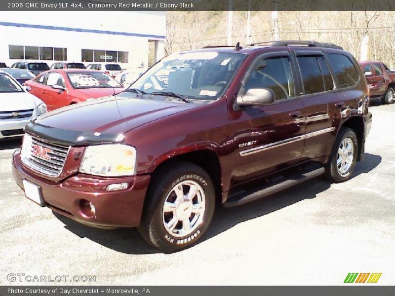 Cranberry Red Metallic / Ebony Black 2006 GMC Envoy SLT 4x4