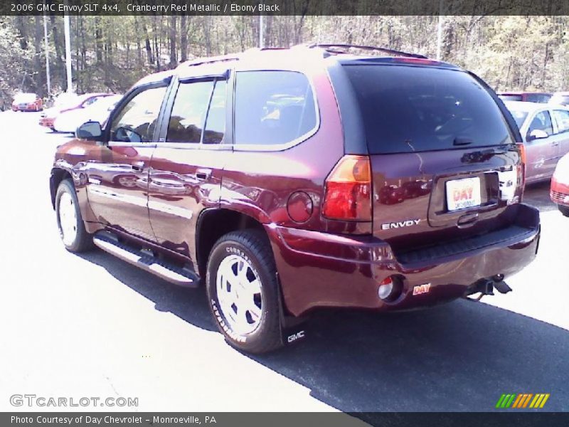 Cranberry Red Metallic / Ebony Black 2006 GMC Envoy SLT 4x4