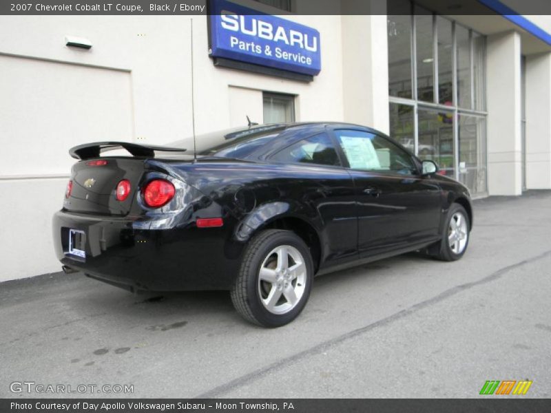 Black / Ebony 2007 Chevrolet Cobalt LT Coupe
