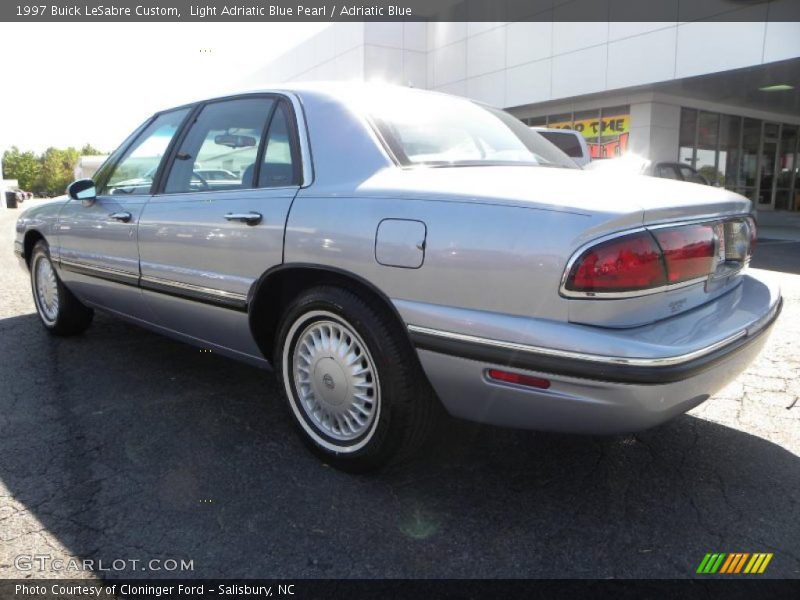 Light Adriatic Blue Pearl / Adriatic Blue 1997 Buick LeSabre Custom