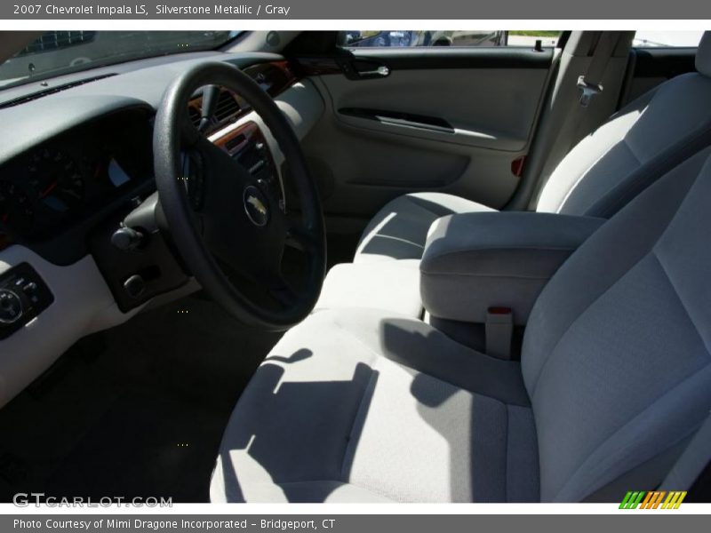 Silverstone Metallic / Gray 2007 Chevrolet Impala LS
