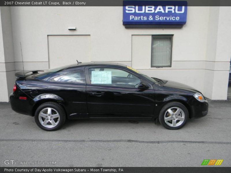 Black / Ebony 2007 Chevrolet Cobalt LT Coupe