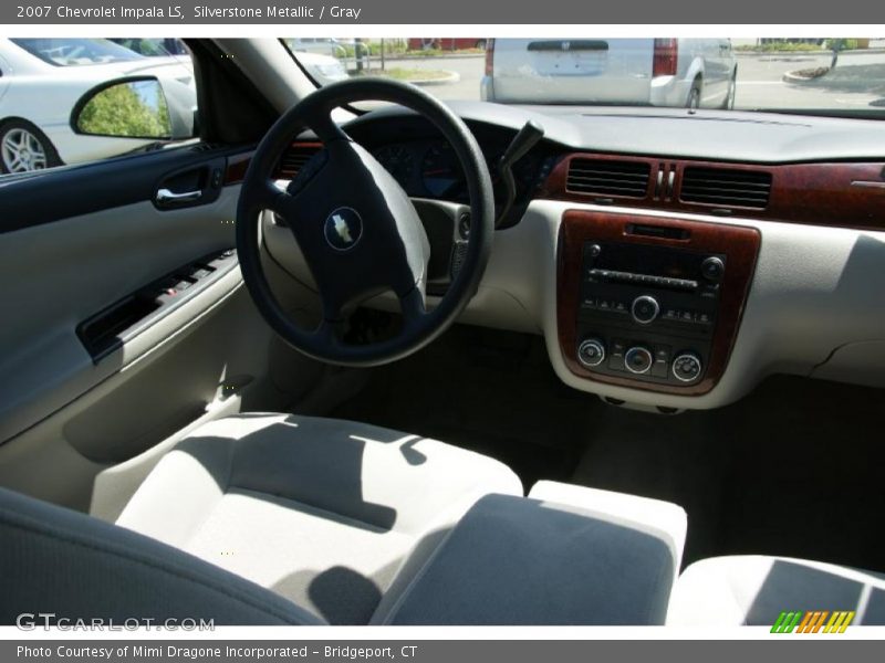 Silverstone Metallic / Gray 2007 Chevrolet Impala LS