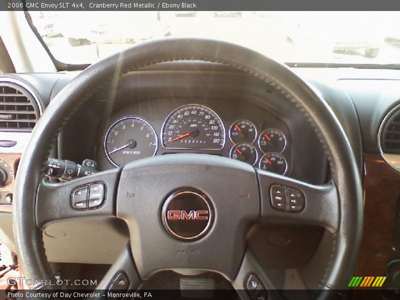 Cranberry Red Metallic / Ebony Black 2006 GMC Envoy SLT 4x4