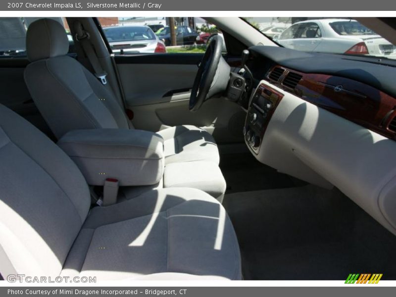 Silverstone Metallic / Gray 2007 Chevrolet Impala LS