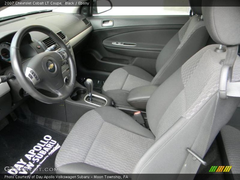 Black / Ebony 2007 Chevrolet Cobalt LT Coupe