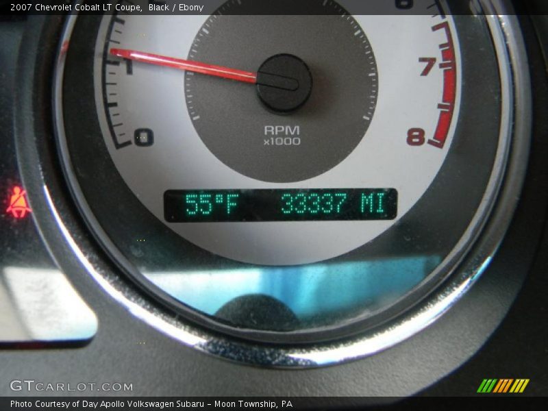 Black / Ebony 2007 Chevrolet Cobalt LT Coupe