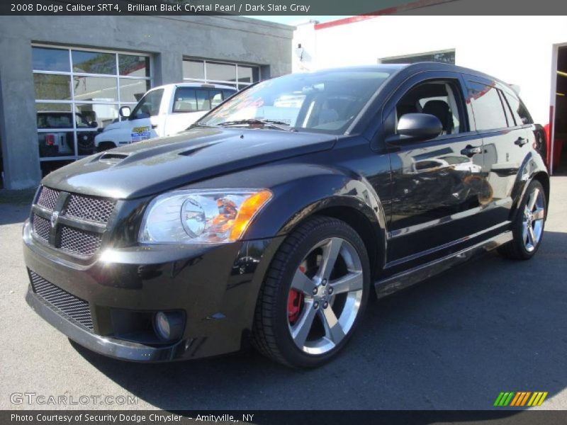 Brilliant Black Crystal Pearl / Dark Slate Gray 2008 Dodge Caliber SRT4