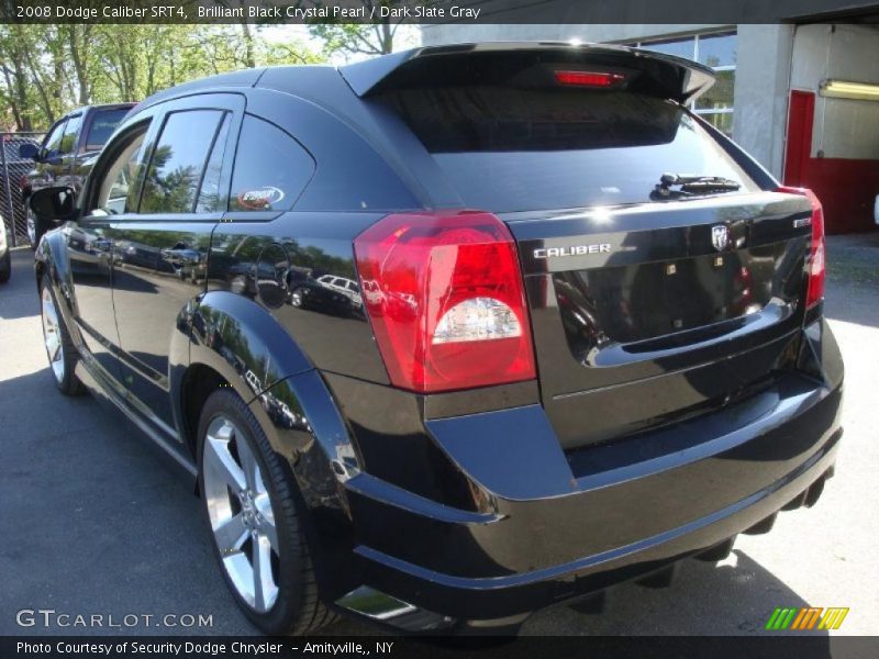 Brilliant Black Crystal Pearl / Dark Slate Gray 2008 Dodge Caliber SRT4