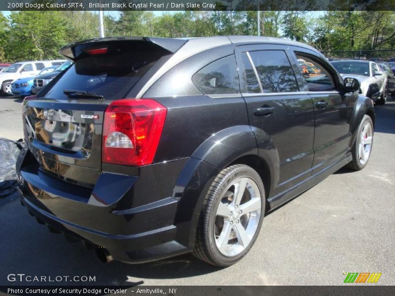 Brilliant Black Crystal Pearl / Dark Slate Gray 2008 Dodge Caliber SRT4