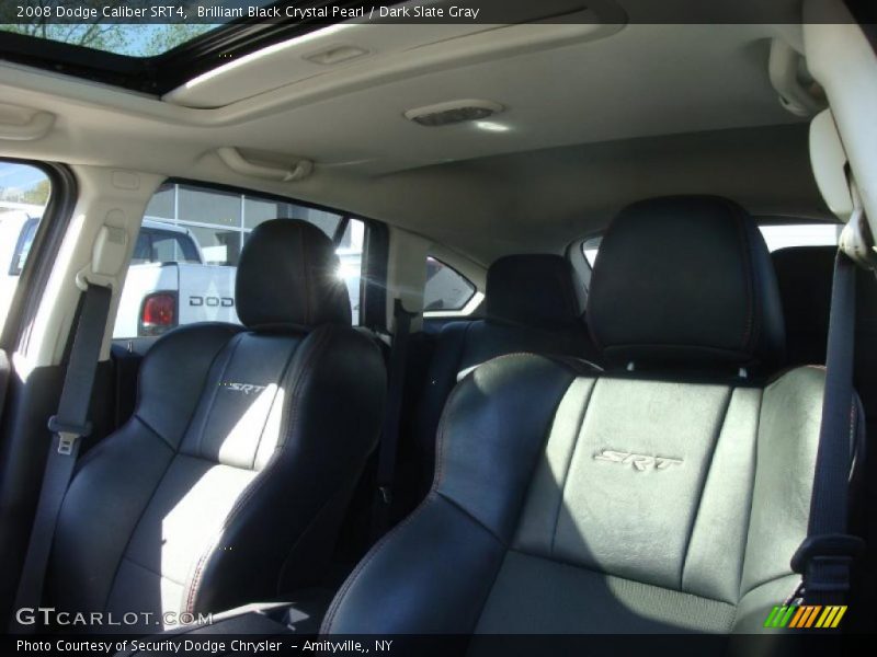 Brilliant Black Crystal Pearl / Dark Slate Gray 2008 Dodge Caliber SRT4