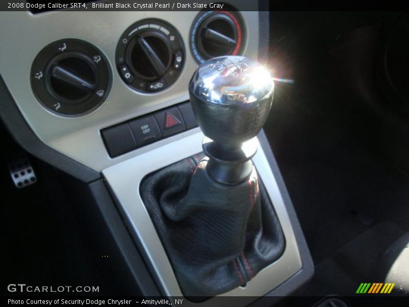 Brilliant Black Crystal Pearl / Dark Slate Gray 2008 Dodge Caliber SRT4