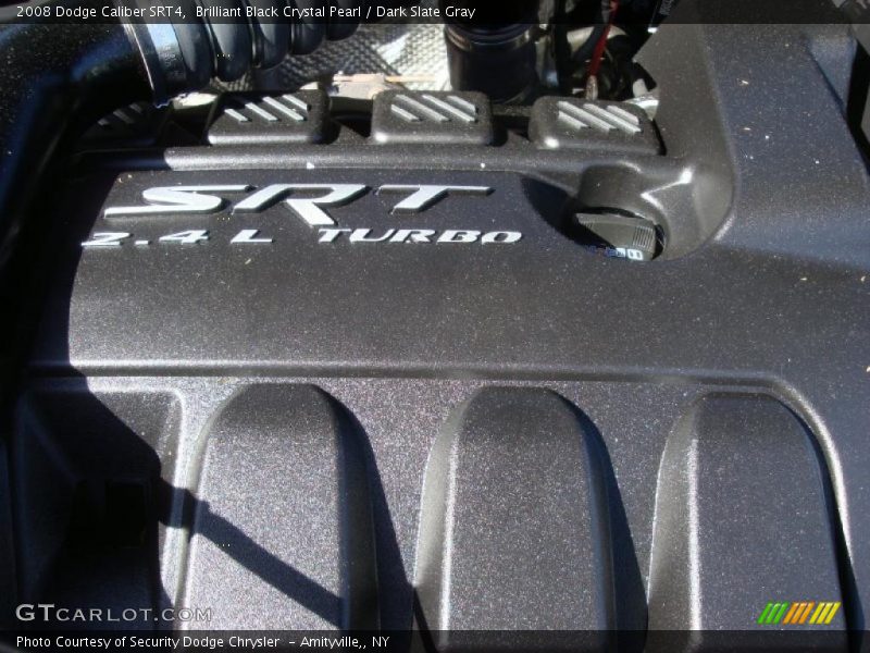 Brilliant Black Crystal Pearl / Dark Slate Gray 2008 Dodge Caliber SRT4