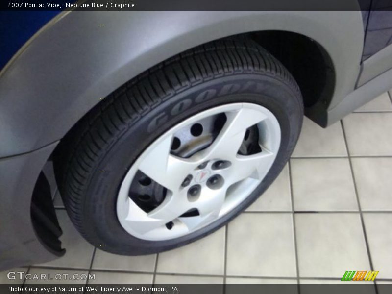 Neptune Blue / Graphite 2007 Pontiac Vibe