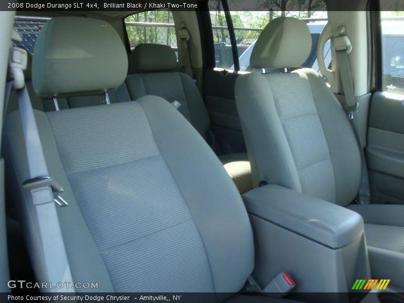 Brilliant Black / Khaki Two-Tone 2008 Dodge Durango SLT 4x4