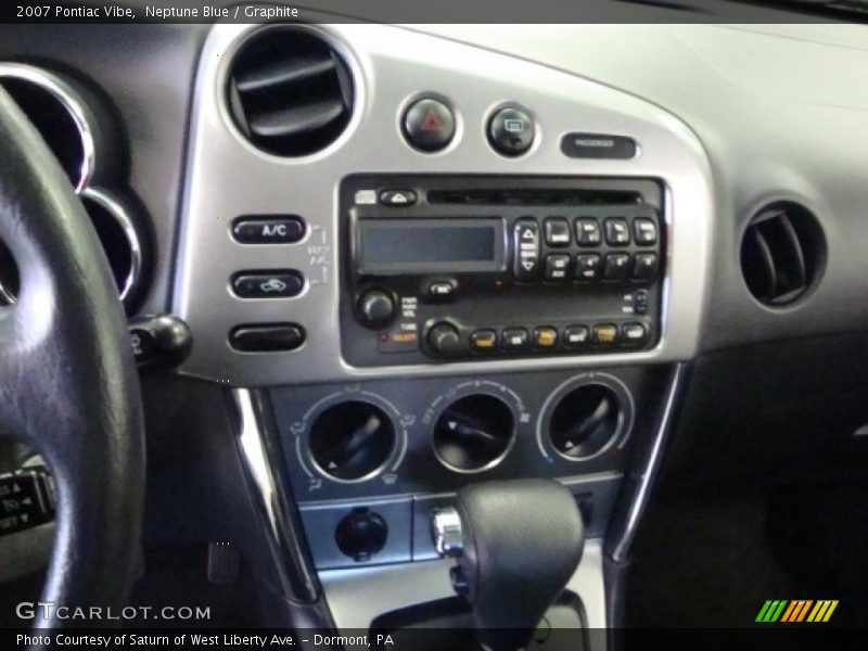 Neptune Blue / Graphite 2007 Pontiac Vibe