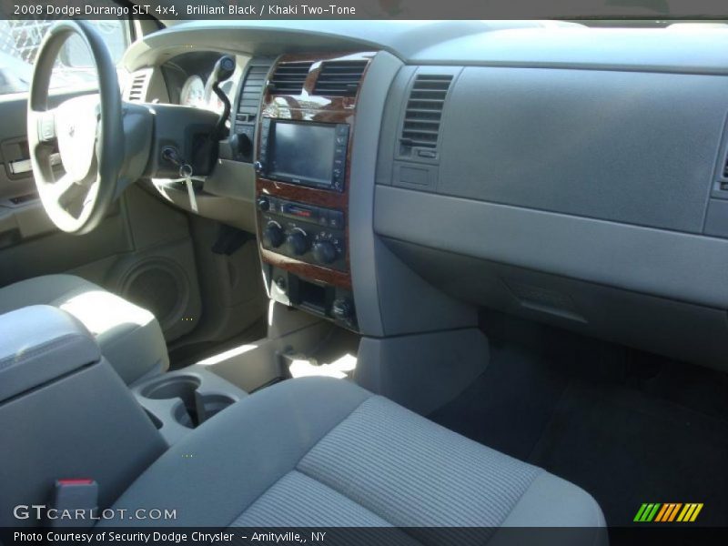 Brilliant Black / Khaki Two-Tone 2008 Dodge Durango SLT 4x4