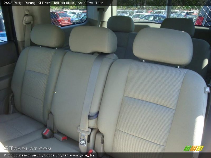 Brilliant Black / Khaki Two-Tone 2008 Dodge Durango SLT 4x4