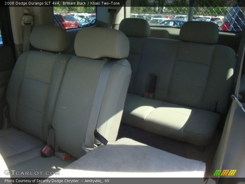 Brilliant Black / Khaki Two-Tone 2008 Dodge Durango SLT 4x4