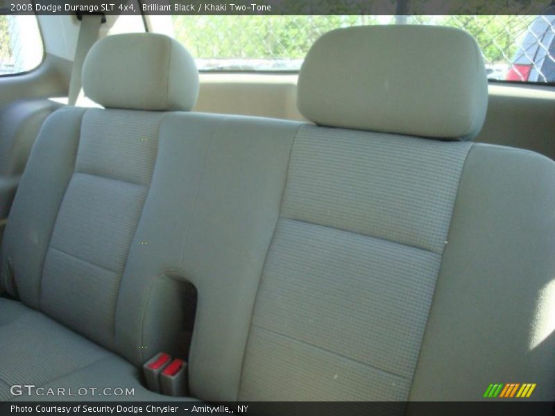 Brilliant Black / Khaki Two-Tone 2008 Dodge Durango SLT 4x4