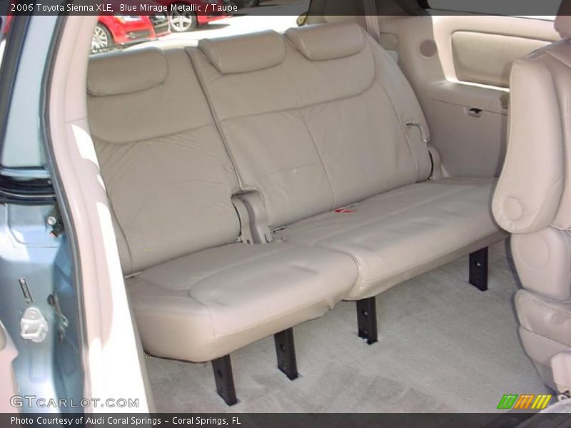 Blue Mirage Metallic / Taupe 2006 Toyota Sienna XLE