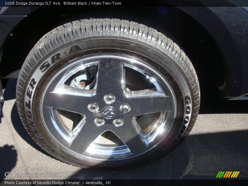 Brilliant Black / Khaki Two-Tone 2008 Dodge Durango SLT 4x4